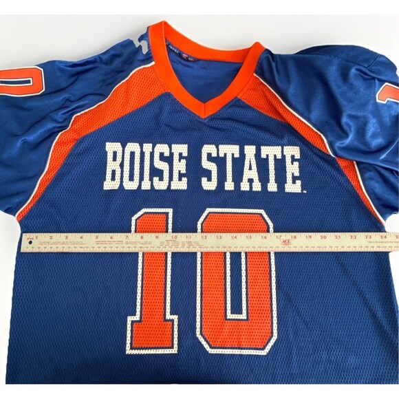 Boise State Broncos Colosseum Athletics NCAA Football Mesh Jersey 10 Fits XL/XXL - Picture 10 of 12